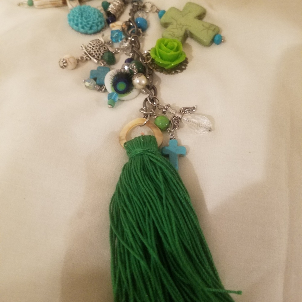 Peacock Color Purse Jewelry